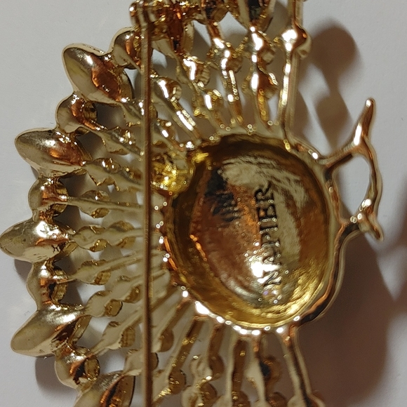 Napier turkey brooch - Picture 4 of 7